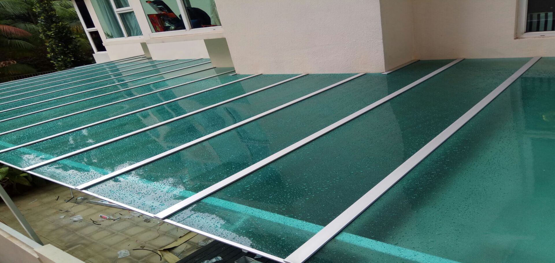 Polycarbonate Awning-Shelter